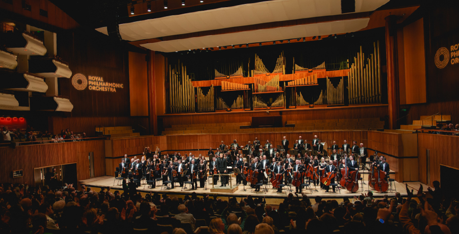 Royal Philharmonic Orchestra and Vasily Petrenko performing in the Royal Festival Hall