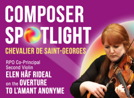 Saint-Georges Composer Spotlight