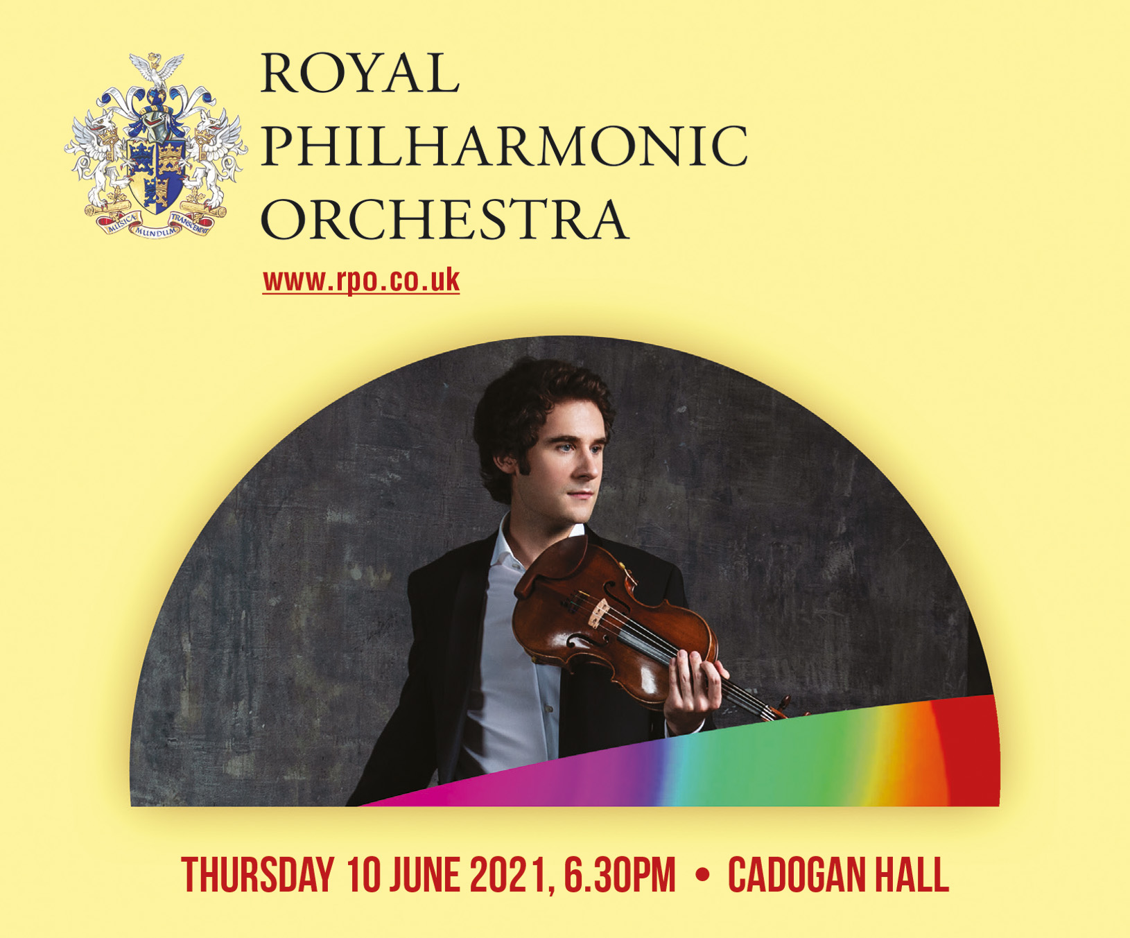 An image of the 10 June concert programme cover
