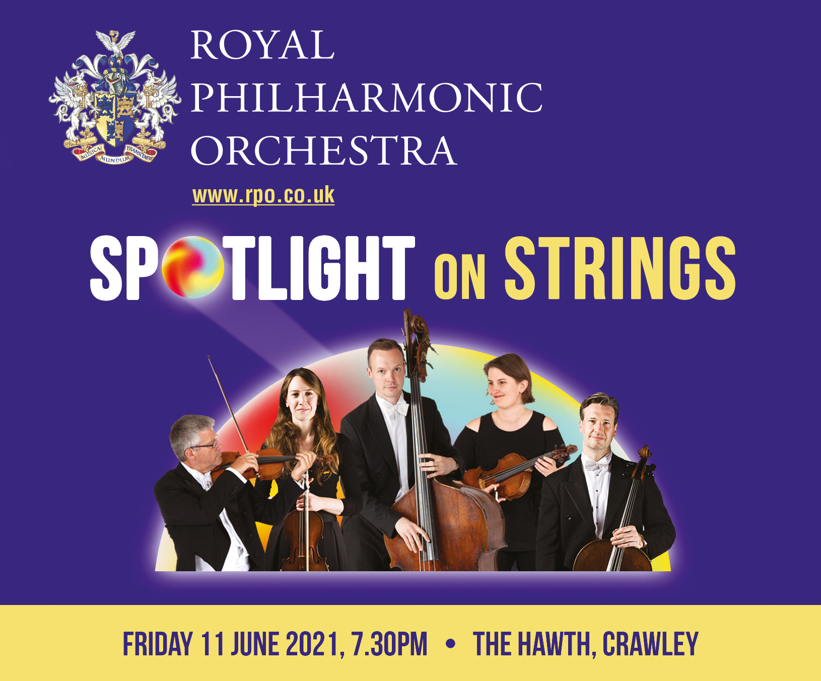 An image of the 11 June concert programme