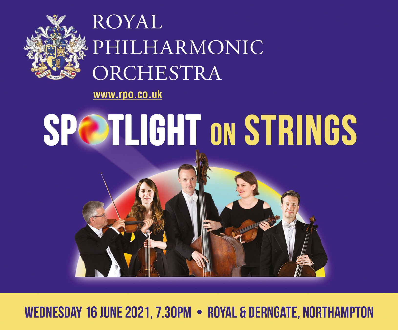 An image of the 16 June concert programme