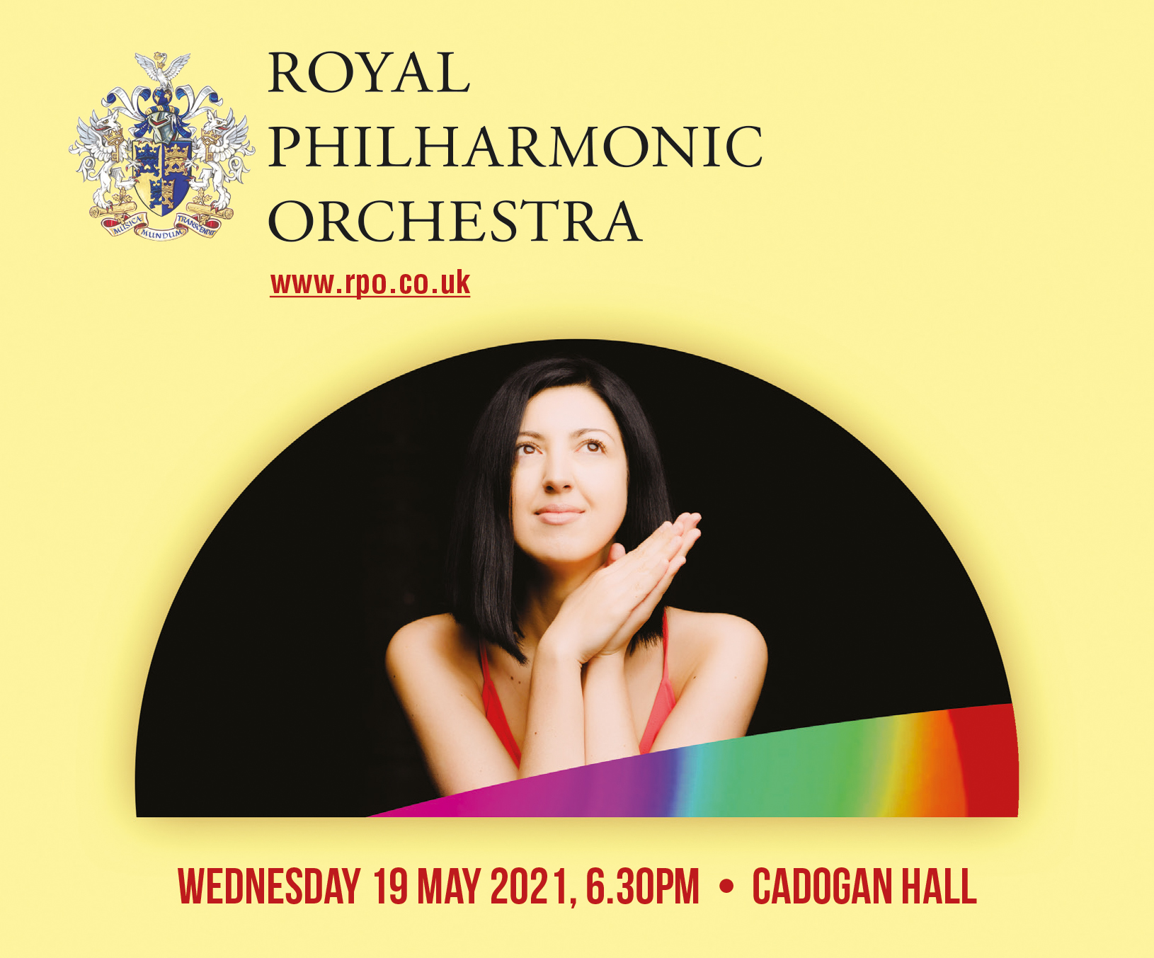 A preview image of a digital programme for 19 May 2021 at Cadogan Hall