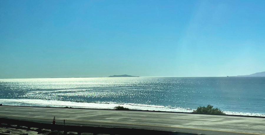 The California coast
