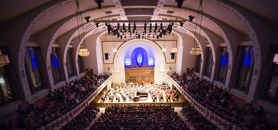 An image of the RPO at Cadogan Hall