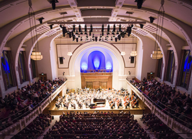 An image of the RPO at Cadogan Hall