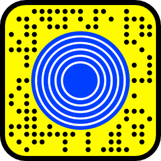Scan this Snapcode via Snapchat to experience the lens