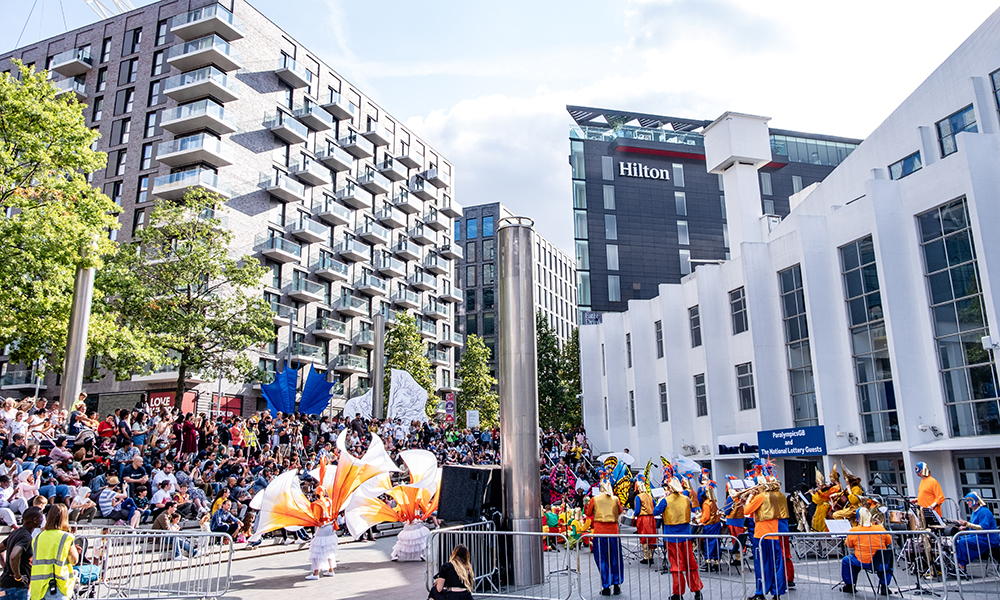 An image of Brent Youth Theatre + Mahogany Carnival Arts in Wembley Park