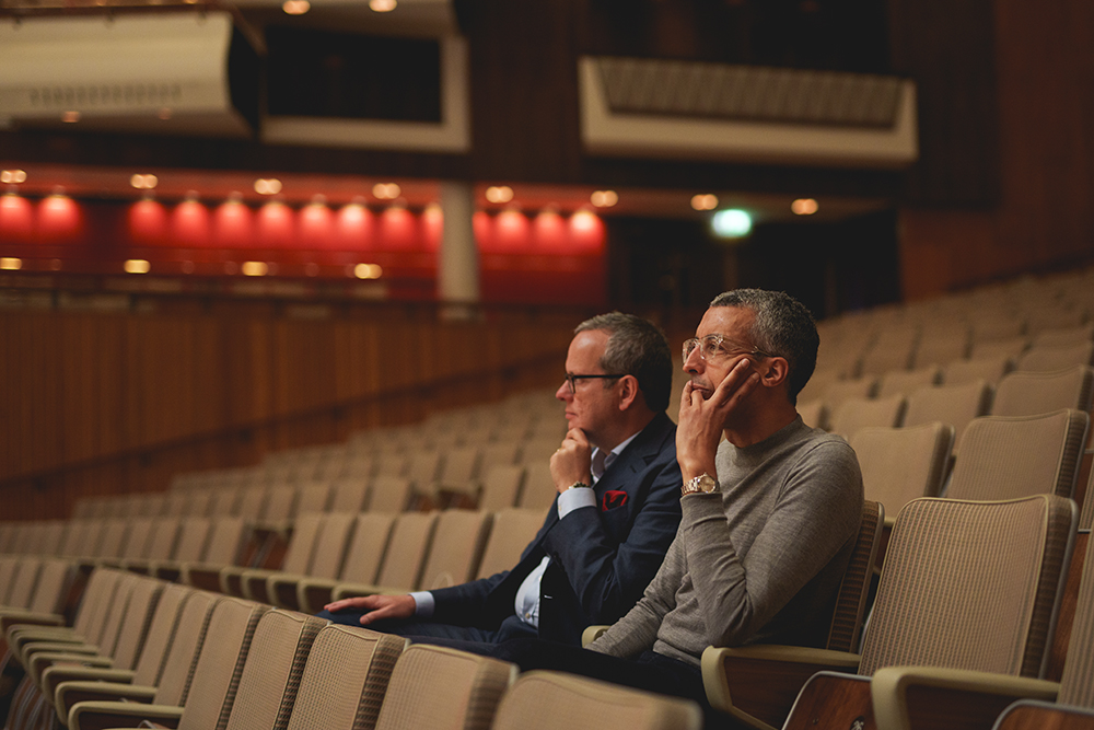 Awakening podcast recording 2 Oct 22 RFH Michael Hayman and Kamal Ahmed credit Andy Paradise 12 copy