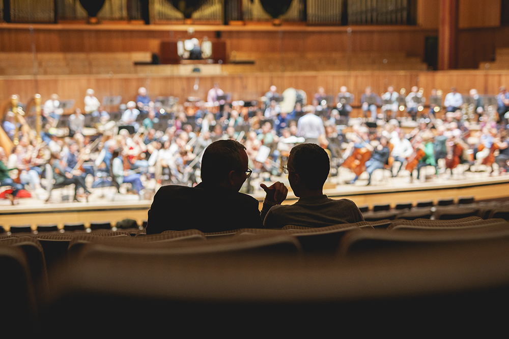 Awakening podcast recording 2 Oct 22 RFH Michael Hayman and Kamal Ahmed credit Andy Paradise 6 copy