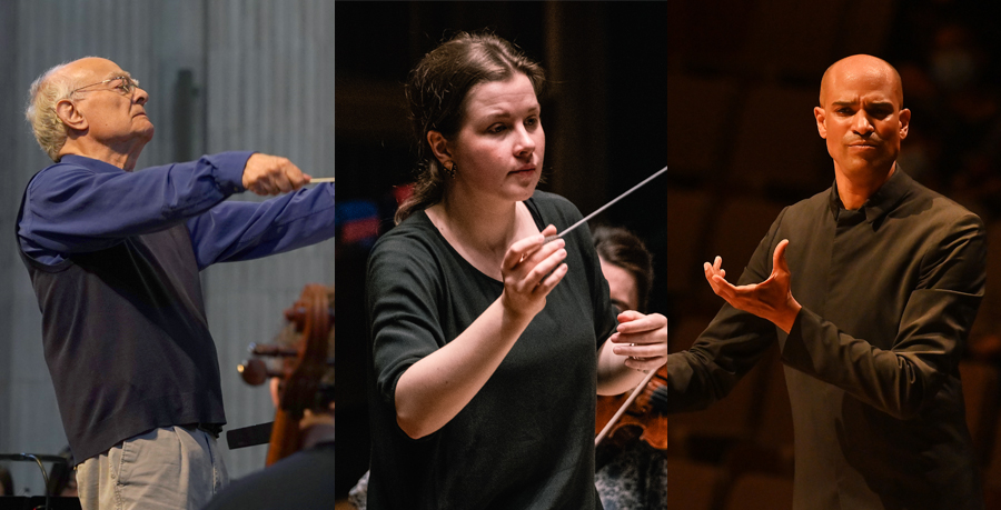 John Rutter, Emilia Hoving and John Rutter