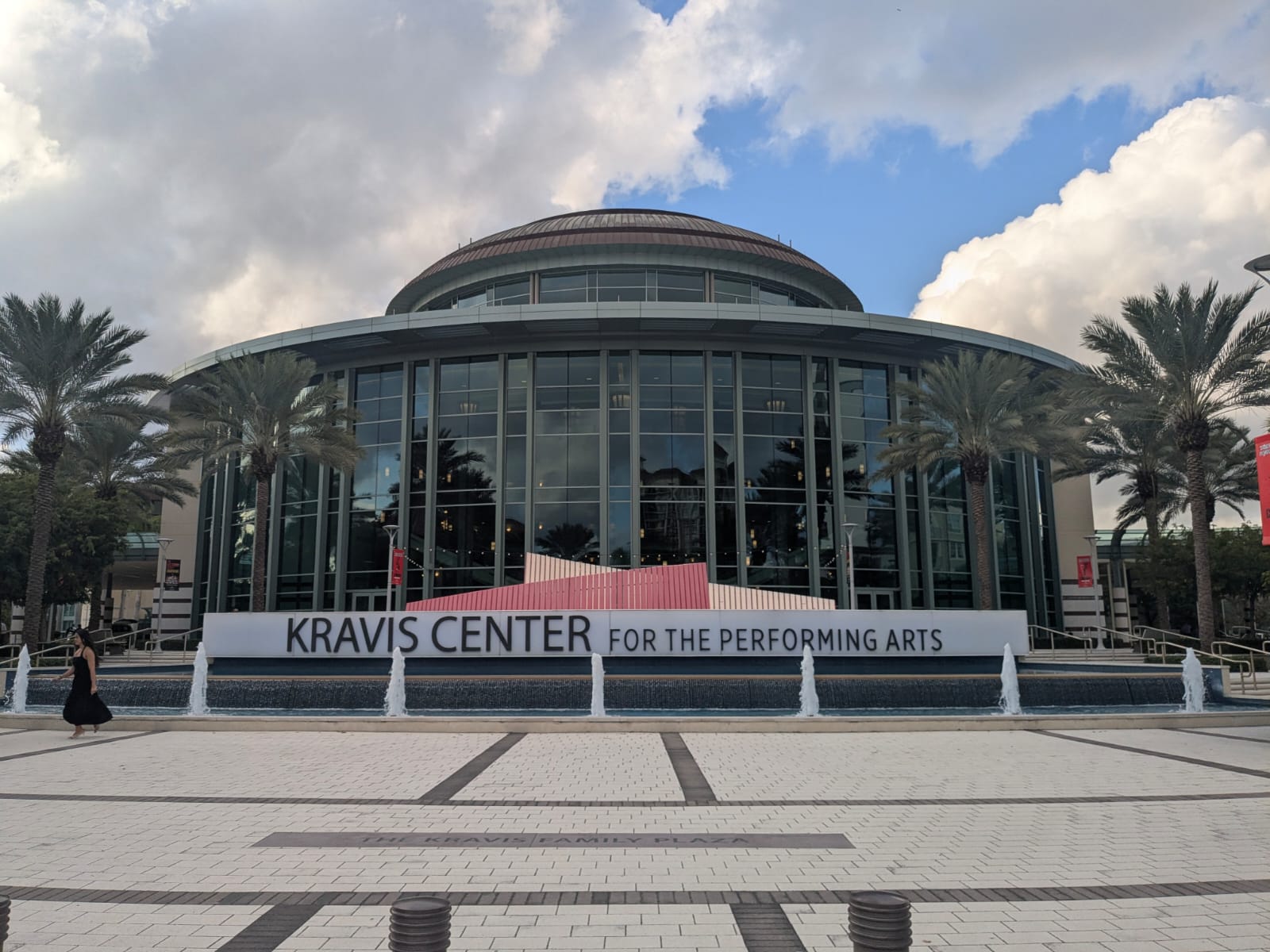 Exterior of the Kravis Centre at West Palm Beach
