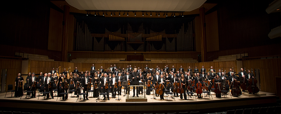 The Royal Philharmonic Orchestra with Vasily Petrenko on stage at the Southbank Centre