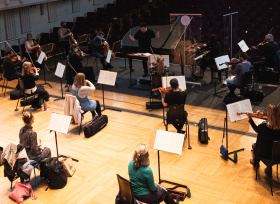 An image of the RPO at Cadogan Hall on 19 May 2021
