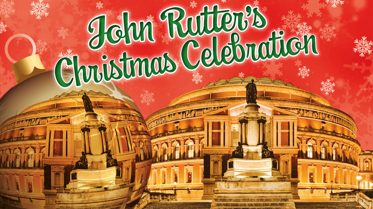 An artwork image for John Rutter's Christmas Celebration