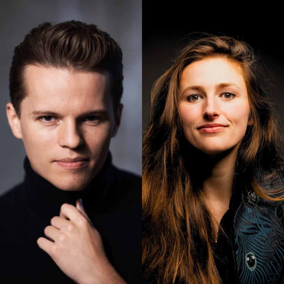 Adam Hickox and Leah Broad.