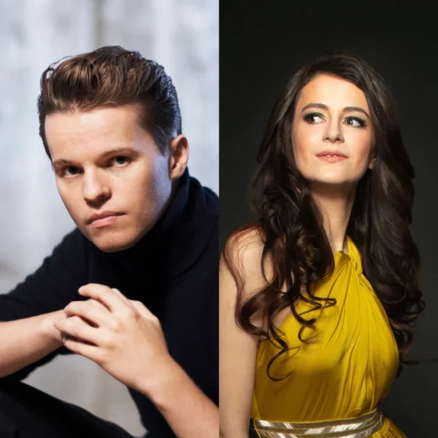 Adam Hickox and Liya Petrova.