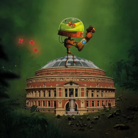 An image of the Royal Albert Hall with the Game ON! icon on top.