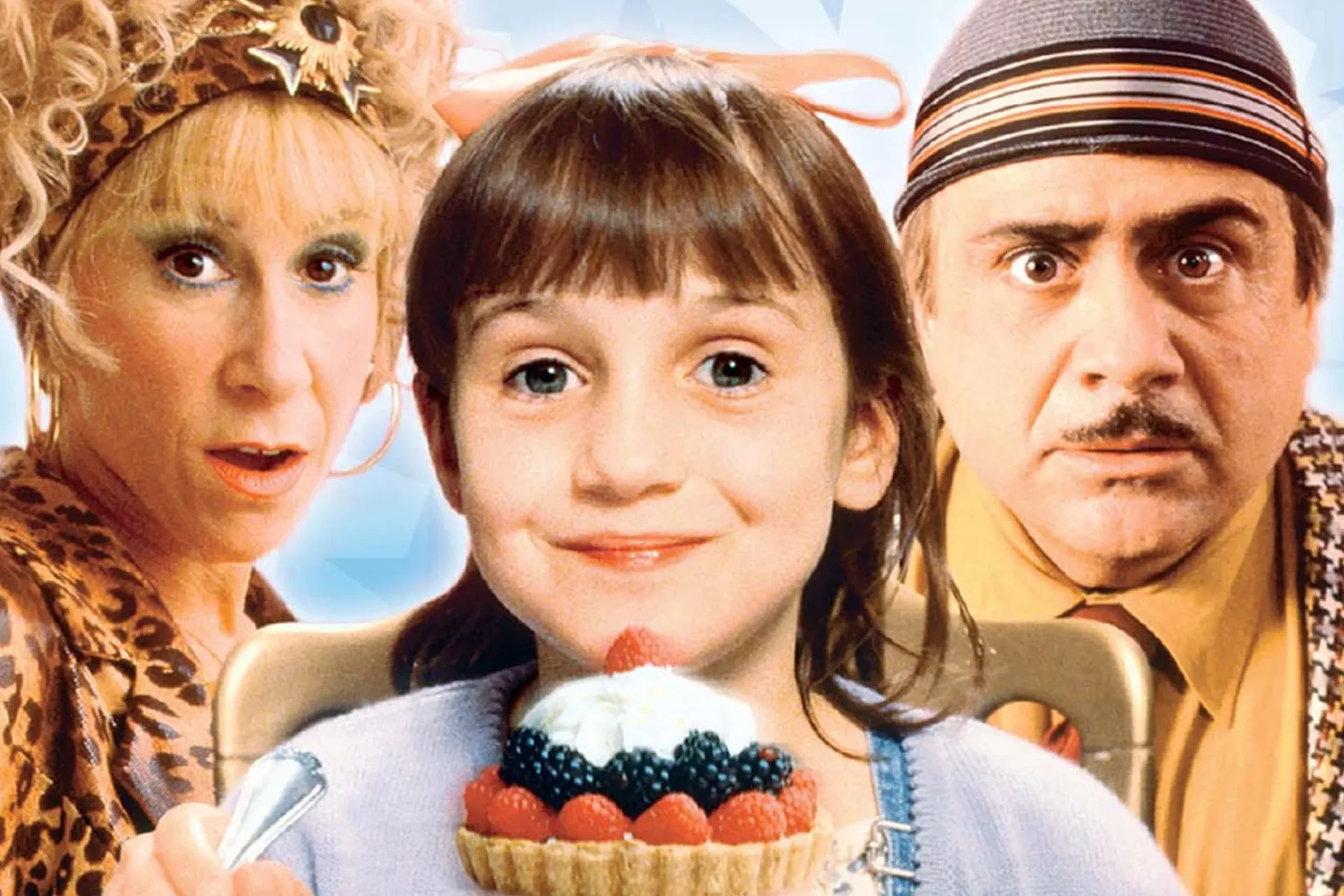 Matilda with her parents
