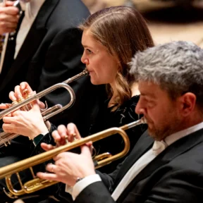 RPO trumpets in concert