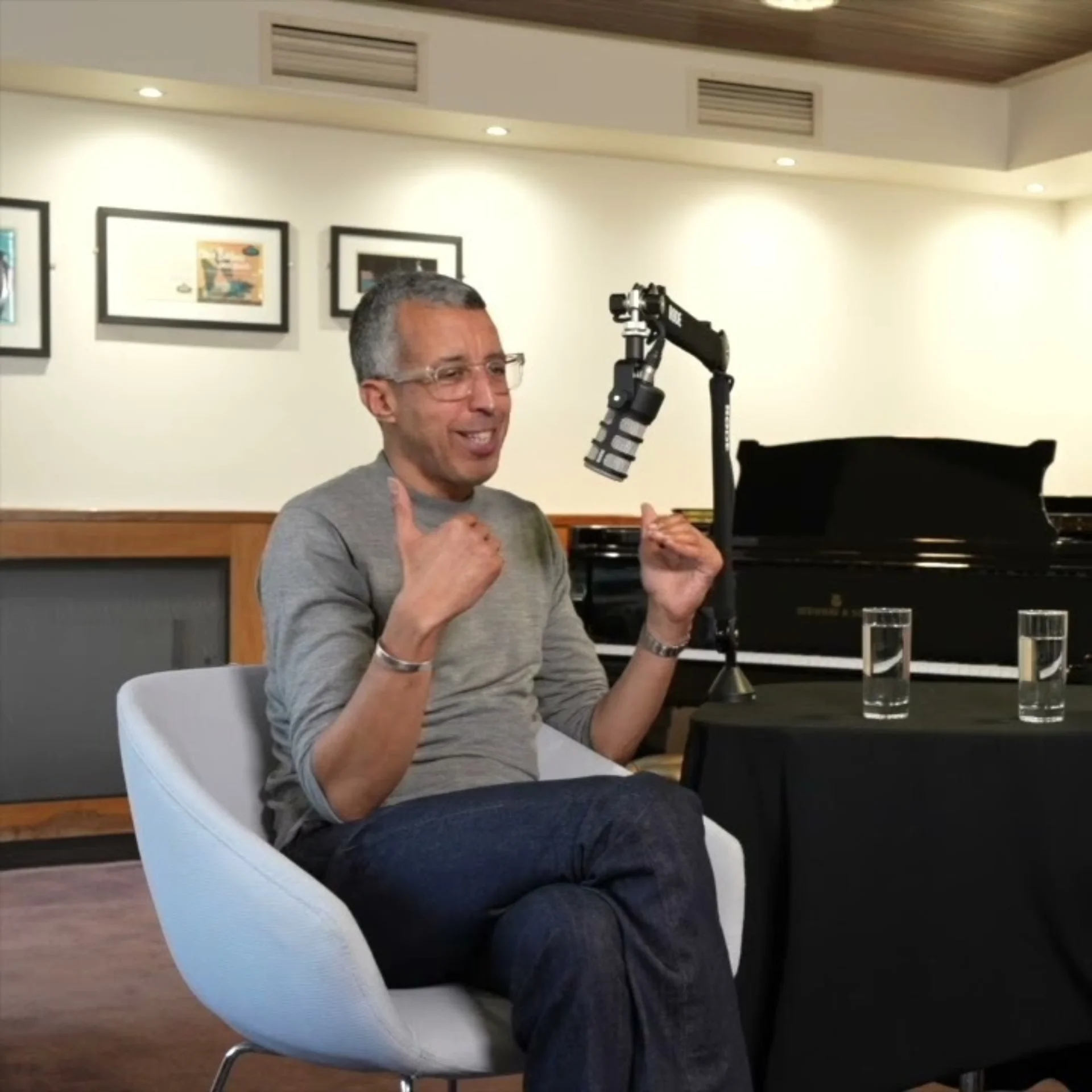 Kamal Ahmed and Michael Hayman in conversation