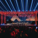 RPCO at The Pyramids Echo Festival Egypt 2025 outdoor stage with lights