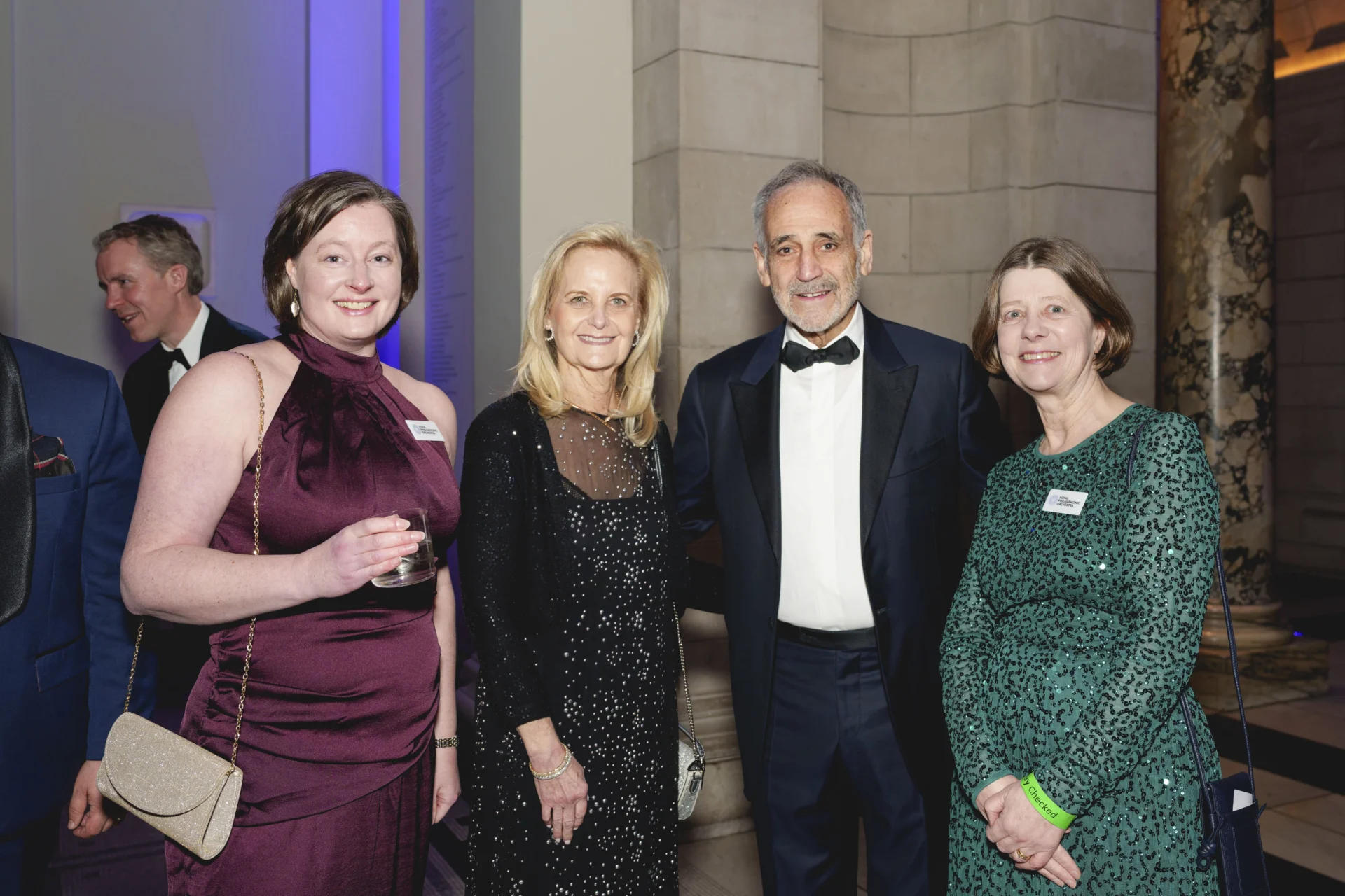 Members of the AFRPO and RPO staff at the drinks reception of the RPO's 80th Anniversary Gala Evening.