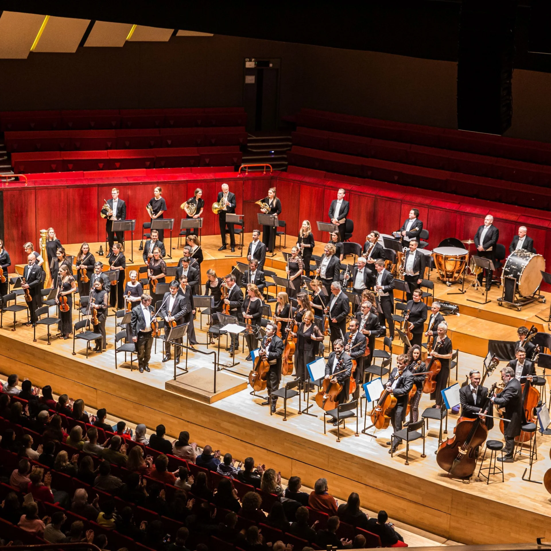 The RPO in seen on stage at The Hexagon in Reading