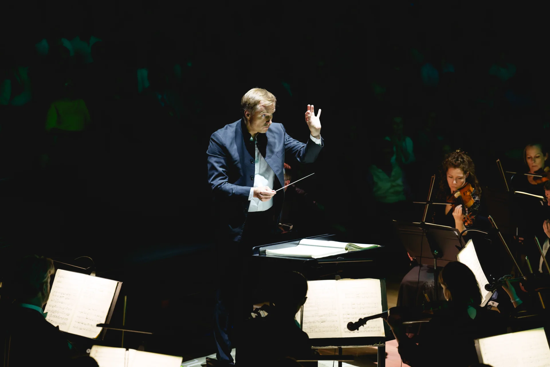Vasily Petrenko conducting