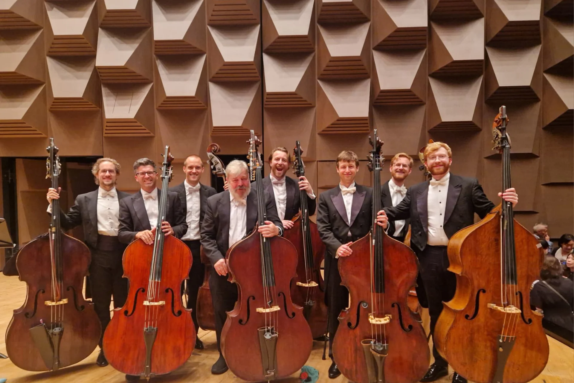 The RPO double basses