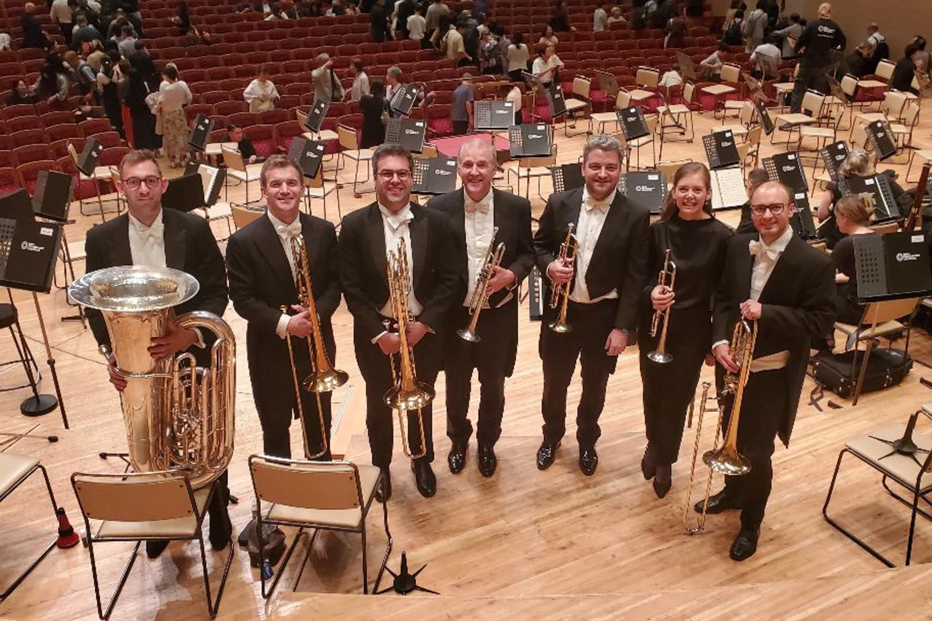 The RPO trumpets and trombones