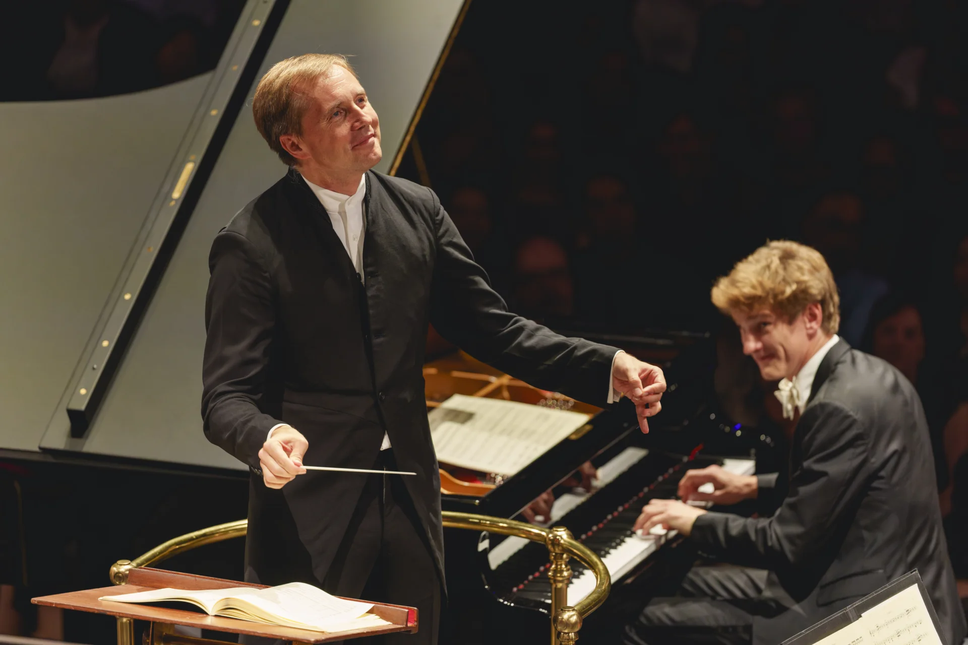 Vasily Petrenko conducting and Jan Lisiecki at piano