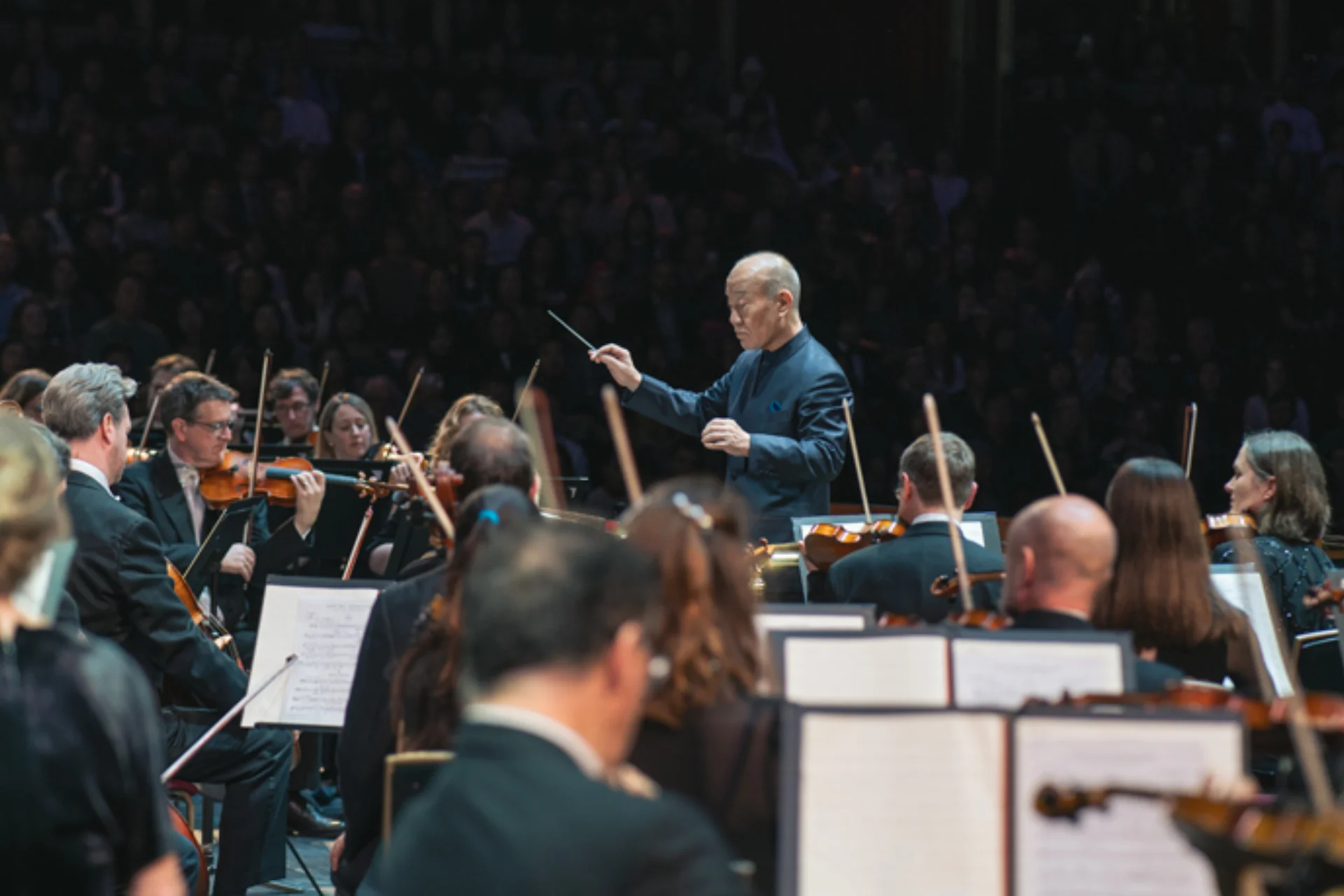 Joe Hisaishi conducting the Royal Philharmonic Orchestra
