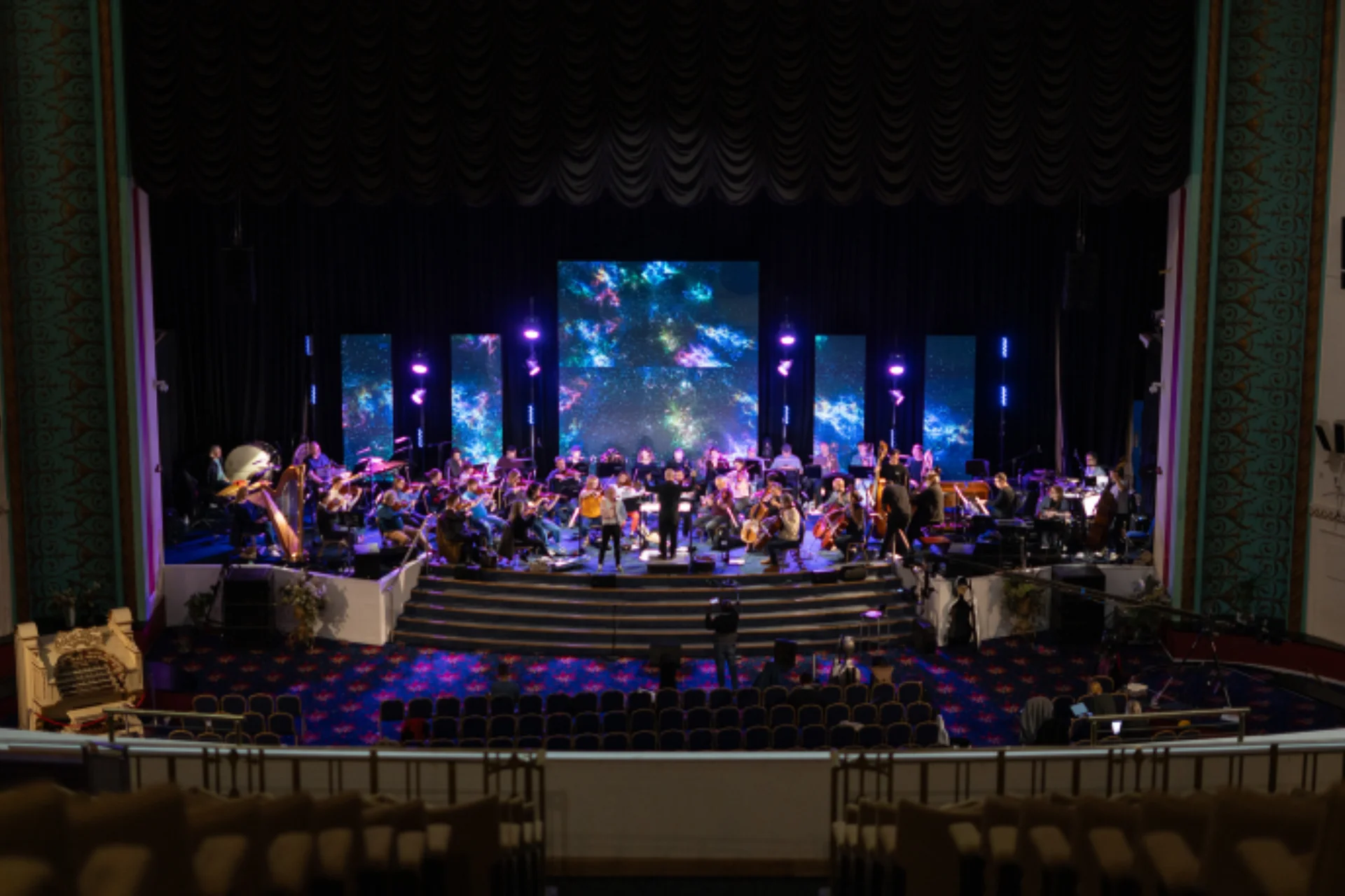 RPO on stage at The Gaumont State Cinema