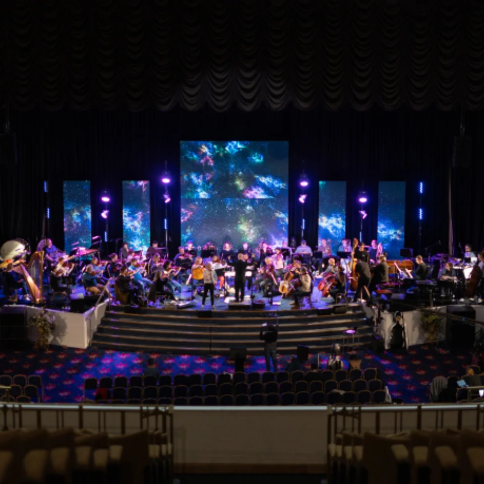 RPO on stage at The Gaumont State Cinema