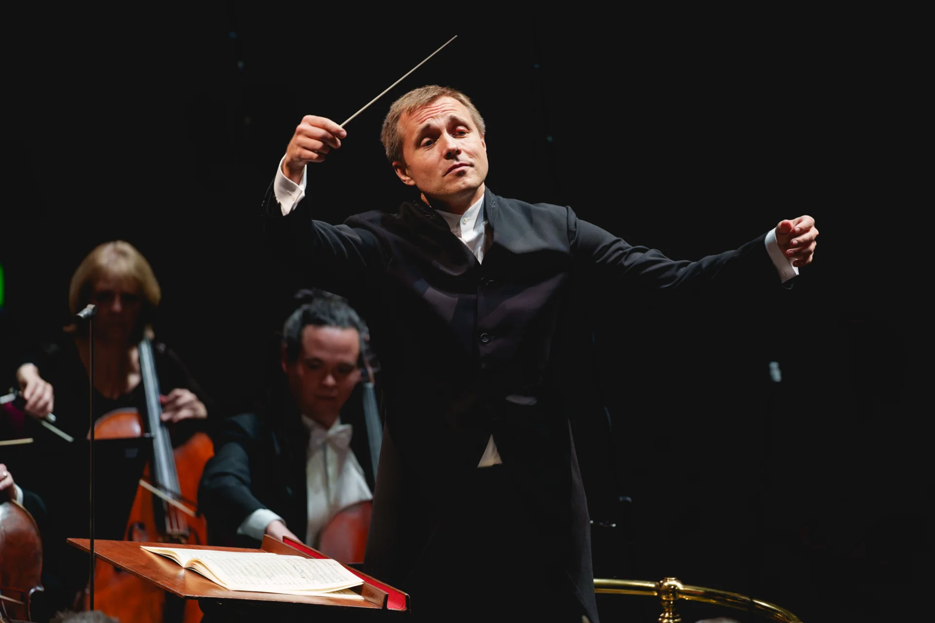 Vasily Petrenko conducting
