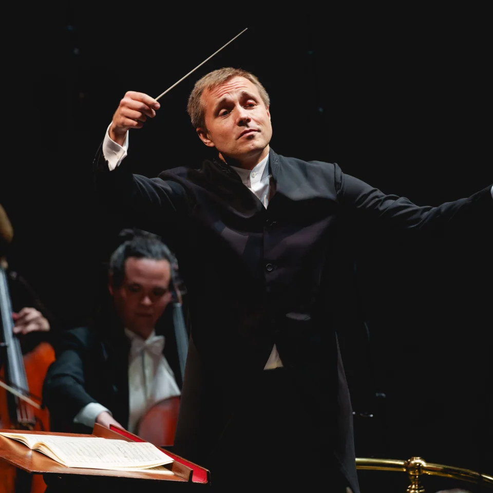 Vasily Petrenko conducting