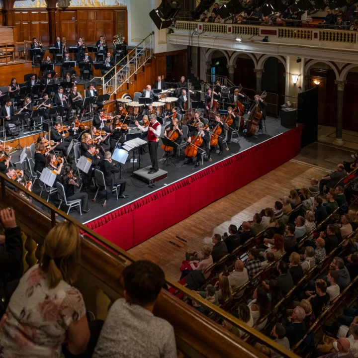 The Royal Philharmonic Orchestra performing at Hull City Hall