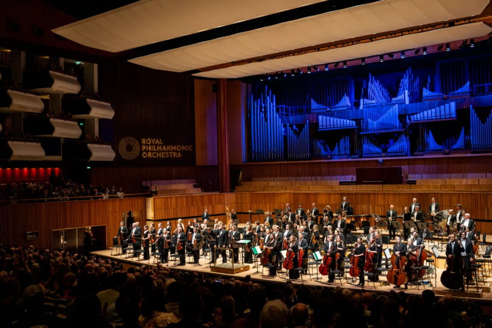 Royal Philharmonic Orchestra perform at Royal Festival Hall