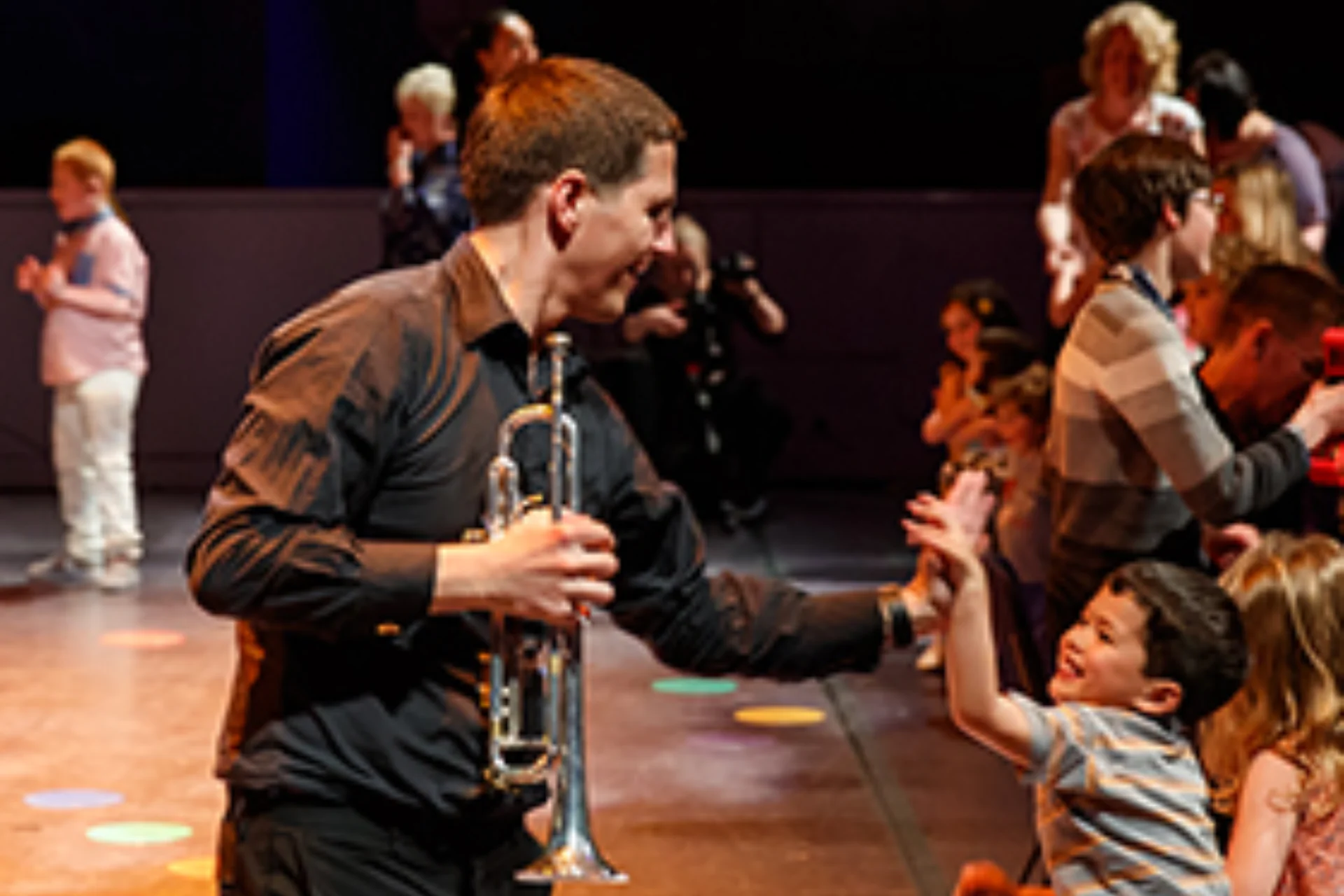 An image of RPO trumpeter Adam Wright