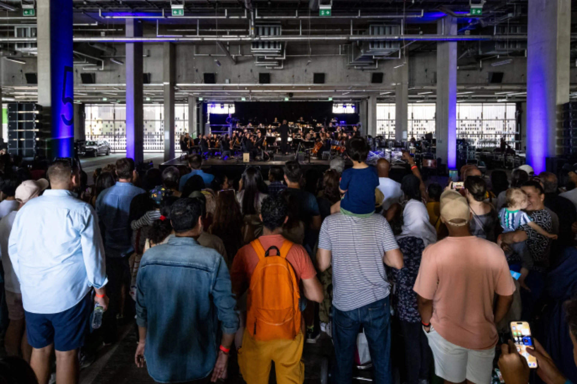 People at event