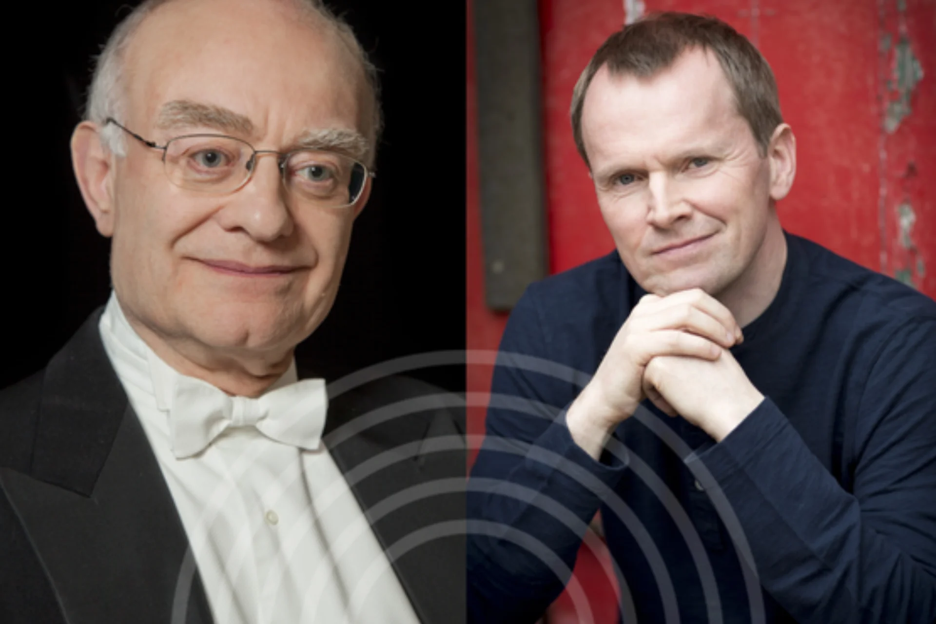 John Rutter and Steven Osborne