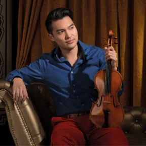 Ray Chen with violin